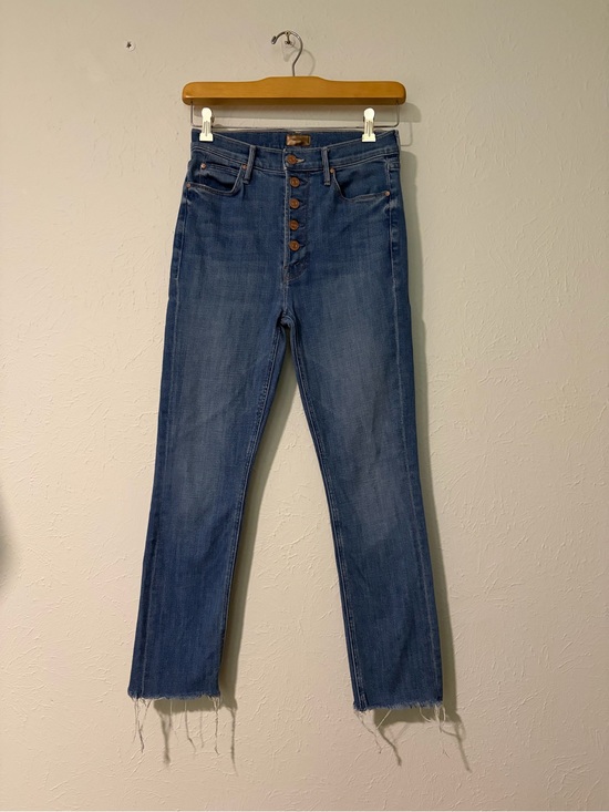 MOTHER Denim - Mother Demin Pixie Dazzler Ankle Fray (Beginner's Luck) Size 27